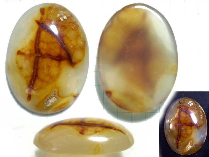 ST196TA　３８×２８　文字入りアゲート