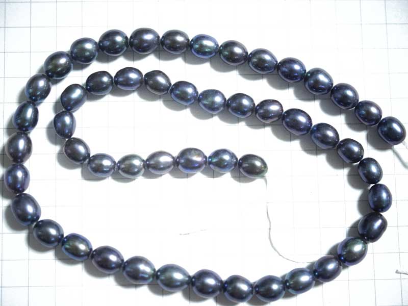 STP63SM 淡水パール　４ｍｍ　メタルブルー